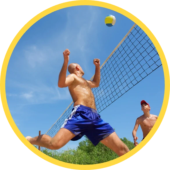 Coppertone Volleyball